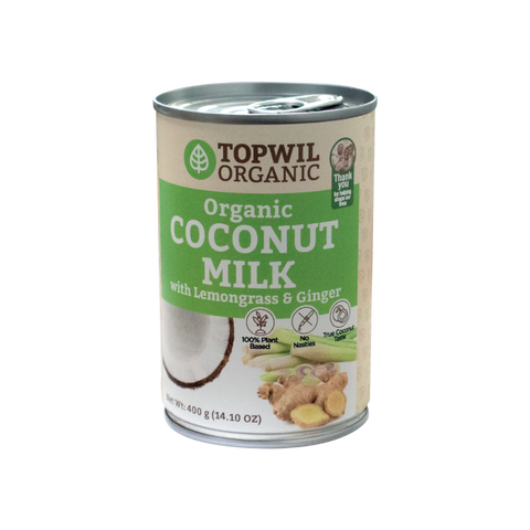 Organic Coconut Milk with Lemongrass & Ginger - 400 ml