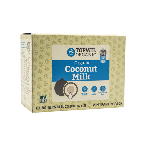 Organic Coconut Milk 2 in 1 - 400ml x 2