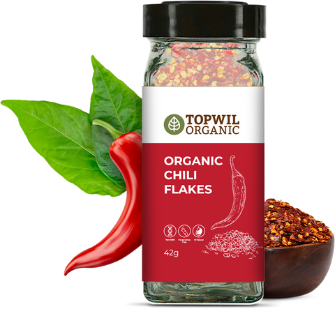 Organic Chilli Flakes - 35g