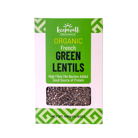 Organic French Green Lentils - 400g