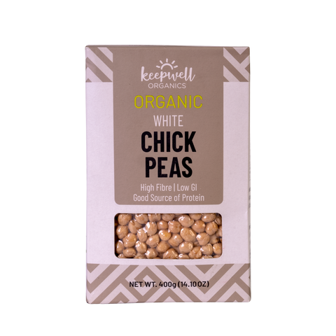 Organic White Chick Peas - 400g
