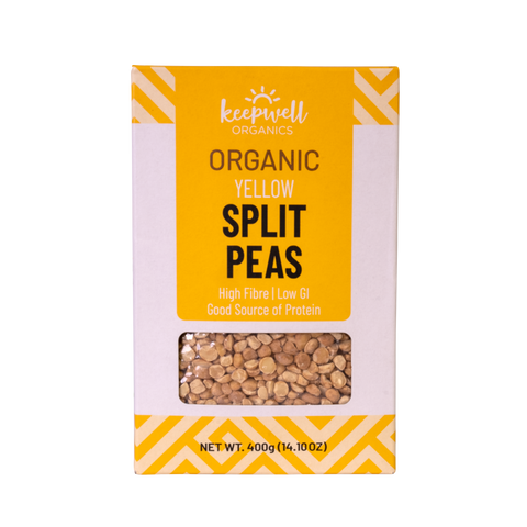 Organic Yellow Split Peas - 400g