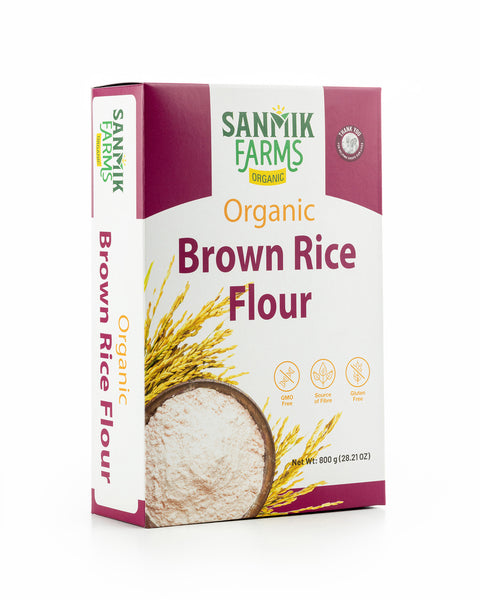 Organic Brown Rice Flour - 800g