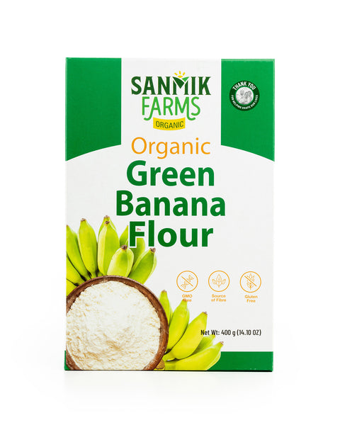 Organic Green Banana Flour - 400g