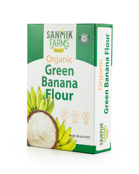 Organic Green Banana Flour - 400g