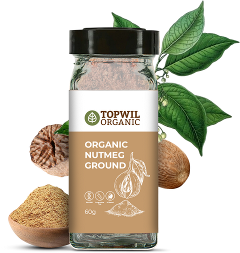 Organic Nutmeg Ground - 55g