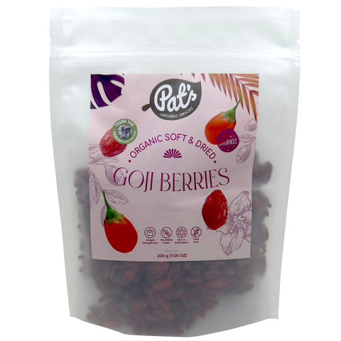 Organic Soft & Dried Goji Berries - 200g