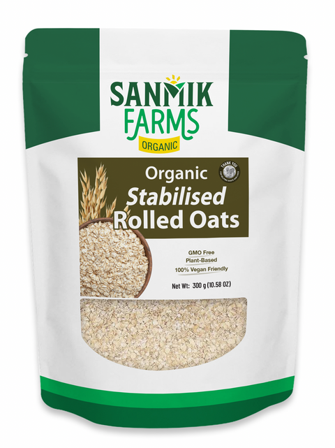 Organic Stabilise Rolled Oats - 300g
