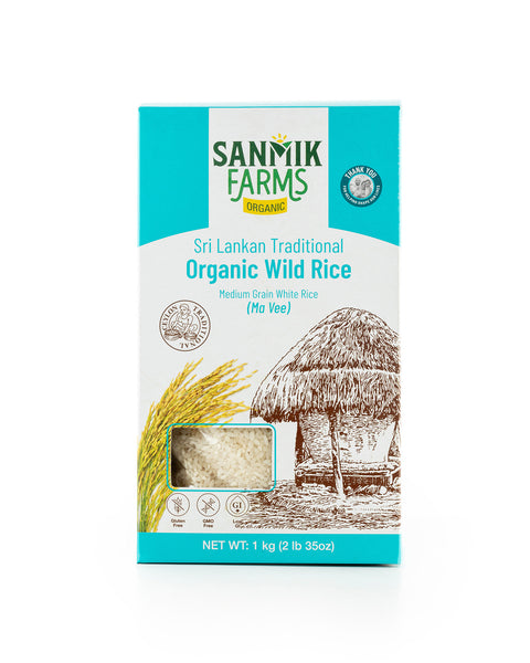 Sri Lankan Medium Grain White Rice (Ma Vee) - 1kg
