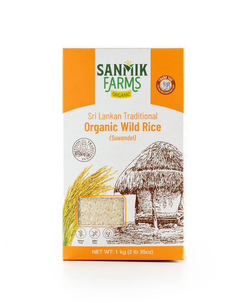 Sri Lankan Medium Grain White Rice (Suwandel) - 1kg