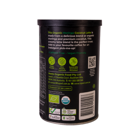 Organic Moringa Coconut Latte - 240g