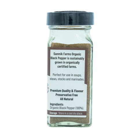 Organic Black Pepper Ground-55g