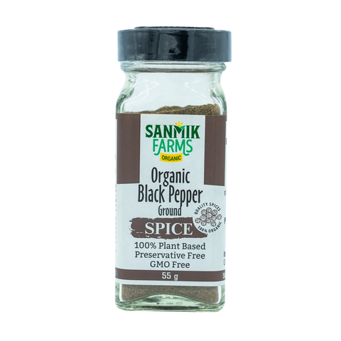 Organic Black Pepper Ground-55g