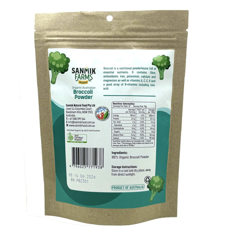 Organic Broccoli Powder - 100g