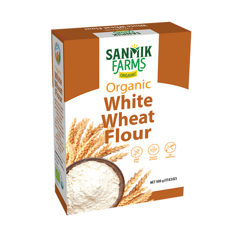 Organic White Wheat  Flour - 500g