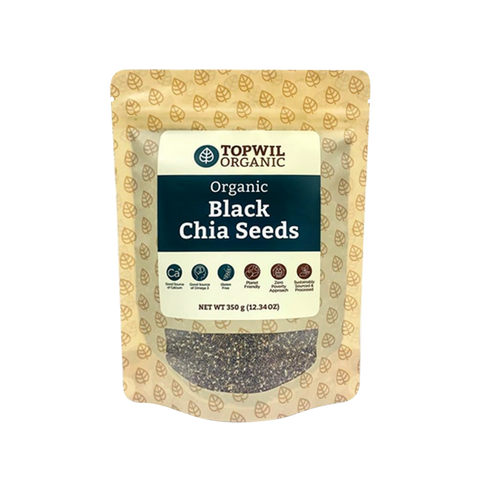 Organic Black Chia Seeds - 350g