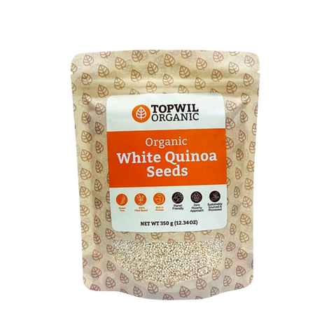 Organic White Quinoa Seeds - 350g
