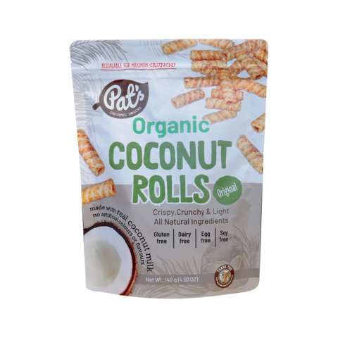 Organic Coconut Rolls - Original - 140g