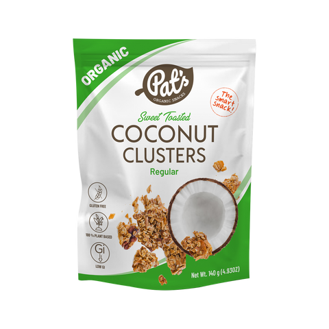 Organic Coconut Clusters - Regular - 140g