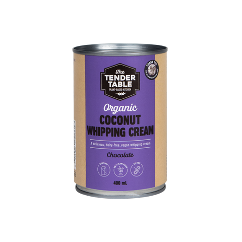 Organic Dairy-Free Coconut Whipping Cream - Chocolate - 400ml