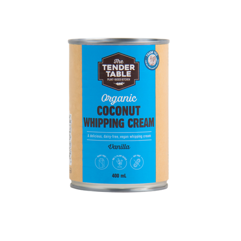 Organic Dairy-Free Coconut Whipping Cream - Vanilla - 400ml