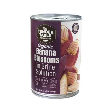 Organic Banana Blossoms in Brine Solution - 400g