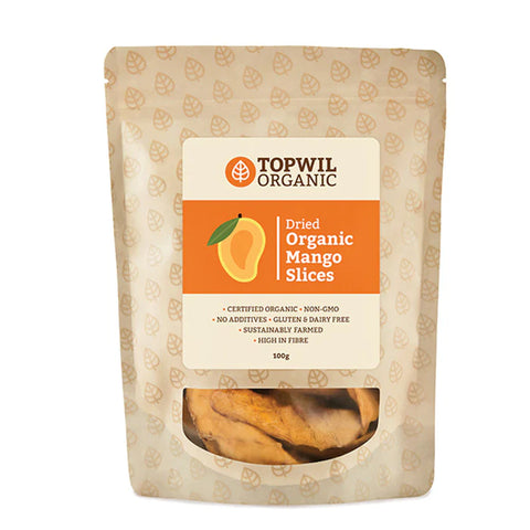 Dried Organic Mango Slices -100g