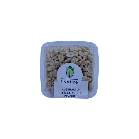 Livelife Australian Dry Roasted Peanuts - 100g