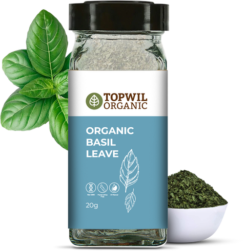 Organic Basil Leaves - 20g