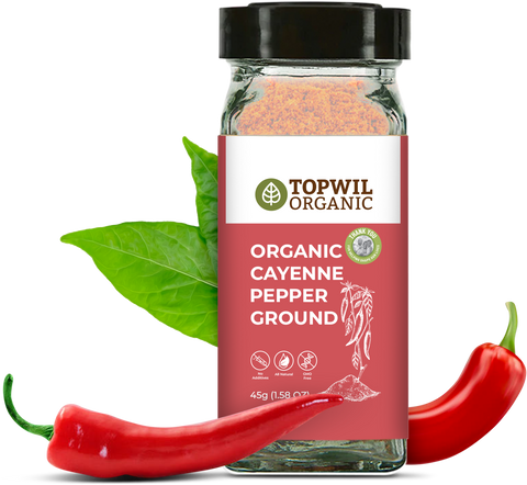 Organic Cayenne Pepper- 45g