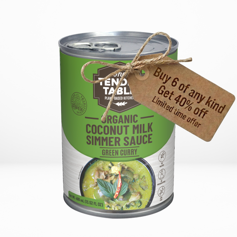 Organic Coconut Milk Simmer Sauce - Green Curry - 400ml