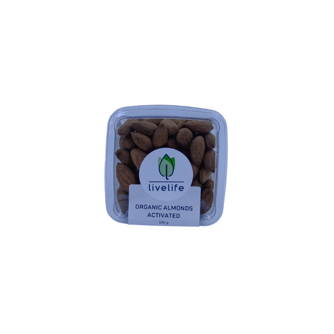 Livelife Organic Almonds - 100g