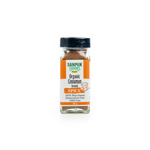 Organic Cinnamon Ground- 50g