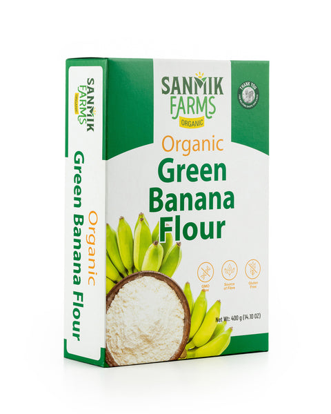 Organic Green Banana Flour - 400g