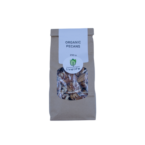 Livelife Organic Pecans - 250g