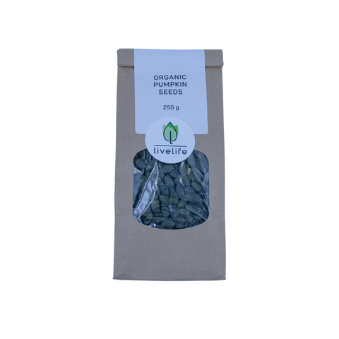 Livelife Organic Pumpkin Seeds - 250g