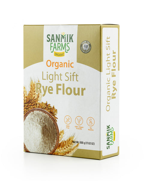 Light Sift Rye Flour Org.-500g