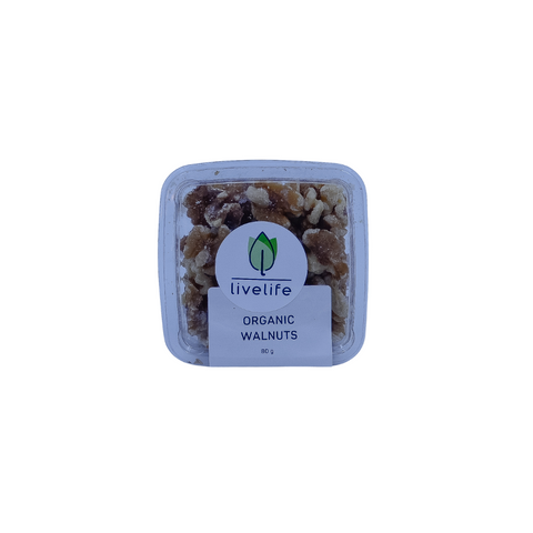 Livelife Organic Walnuts - 80g