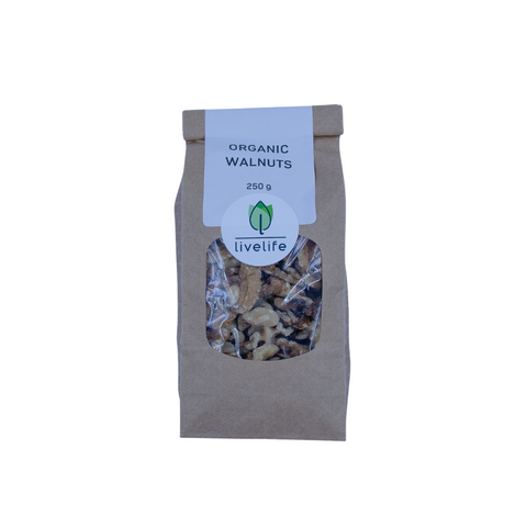 Livelife Organic Walnuts - 250g