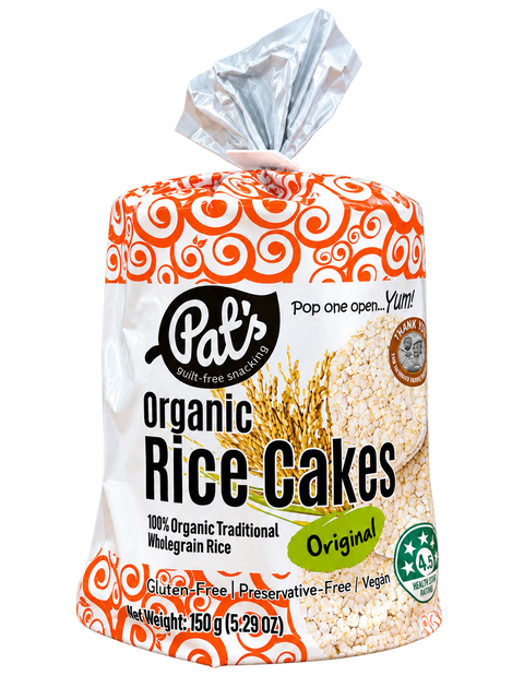 Organic Rice Cakes - Original - 150g