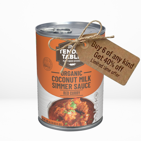 Organic Coconut Milk Simmer Sauce - Red Curry - 400ml