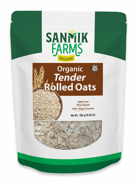 Organic Tender Rolled Oats - 300g