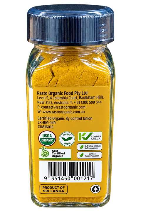 Organic Turmeric Ground - 40g