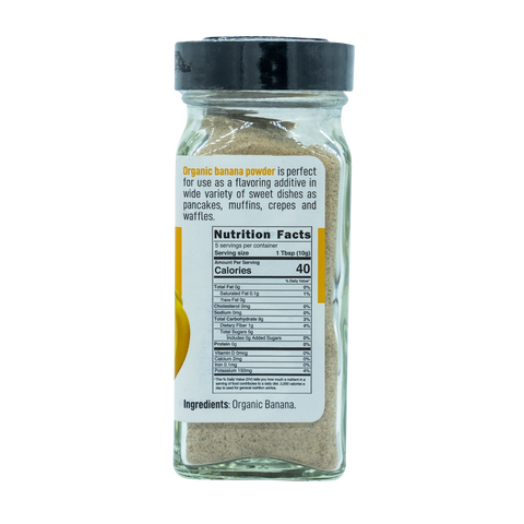 Organic Banana Powder - 50g