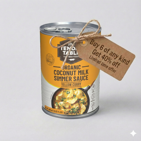 Organic Coconut Milk Simmer Sauce - Yellow Curry - 400ml