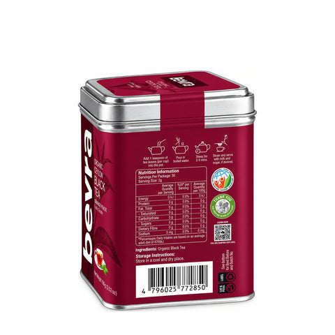 Organic Ceylon Black Loose Leaf Tea (Orange Pekoe) - 100g