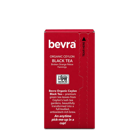 Organic Ceylon Black Tea Bags (Orange Pekoe) - 100g