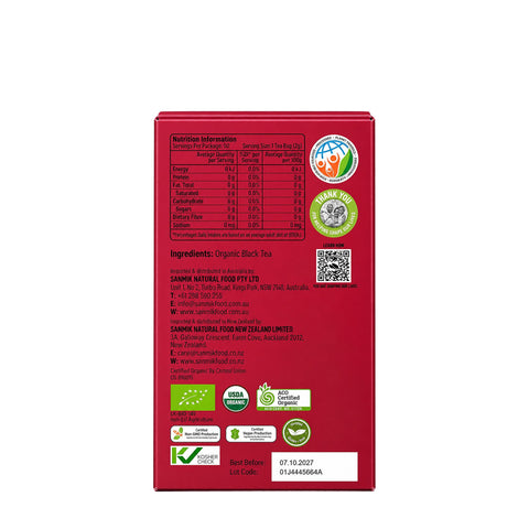 Organic Ceylon Black Tea Bags (Orange Pekoe) - 100g