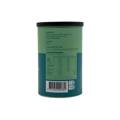 Cashew Organic - Tabasco Pepper - 220g