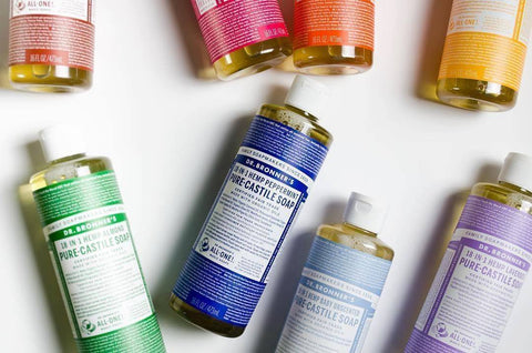 Dr Bronner's - Pure-Castile Liquid Soap - 18 in 1 uses